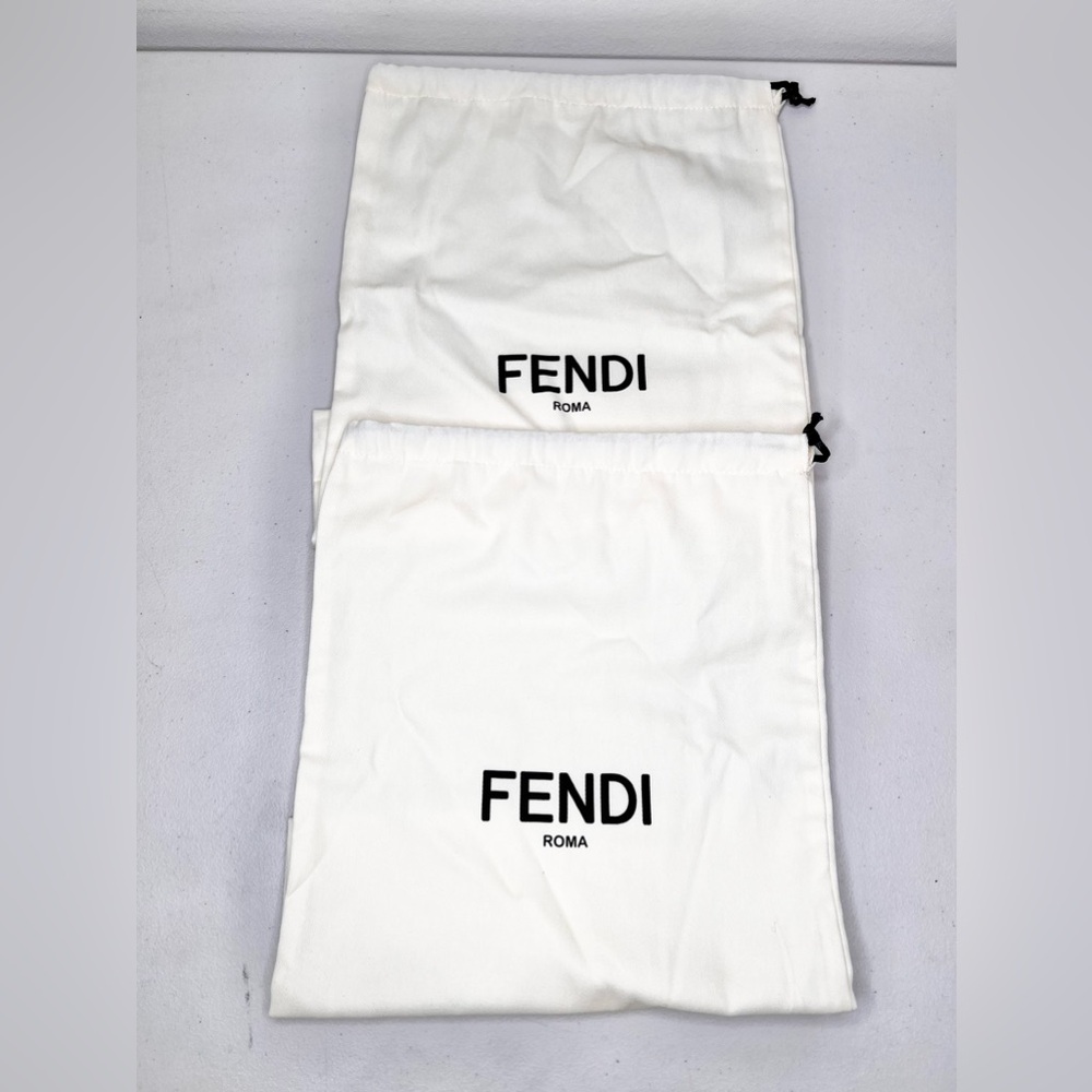 Authentic Fendi Rockoko Knit Leather Combat Boots Lace Up Size 7 - Picture 6 of 8